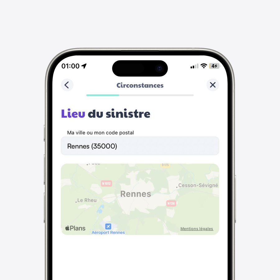 SwiftUI views showing a location view