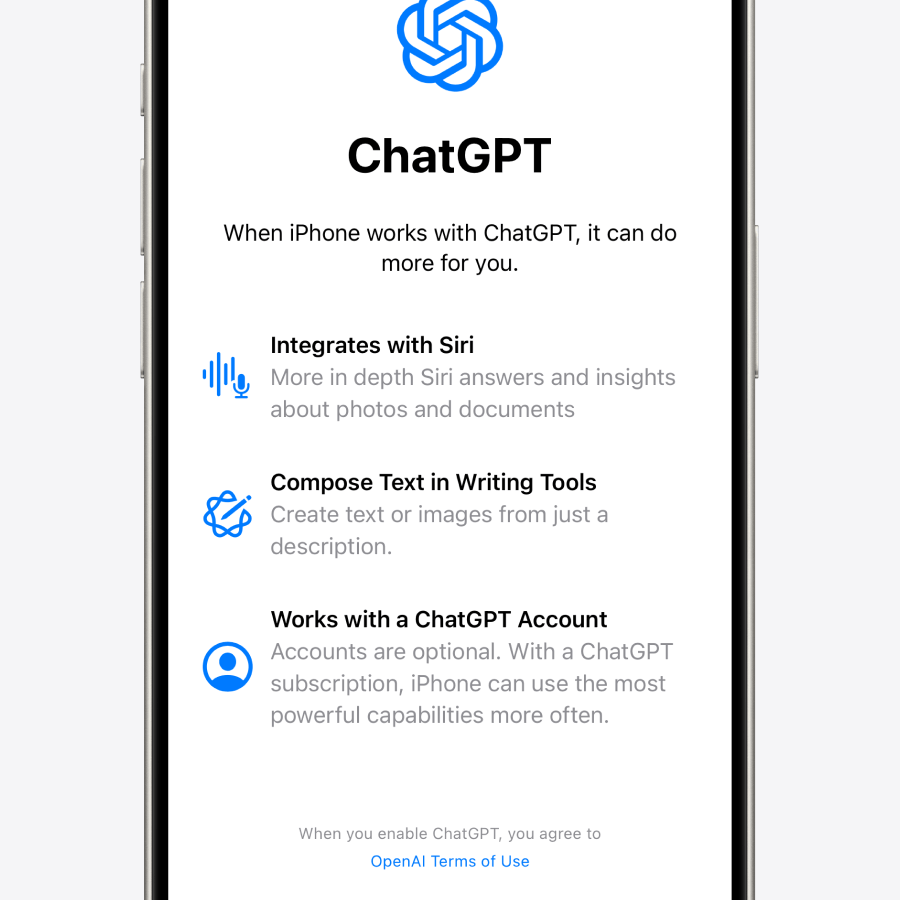 SwiftUI views showing a features list