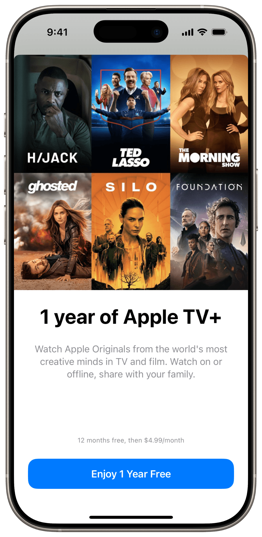 iOS TV OnBoarding View
