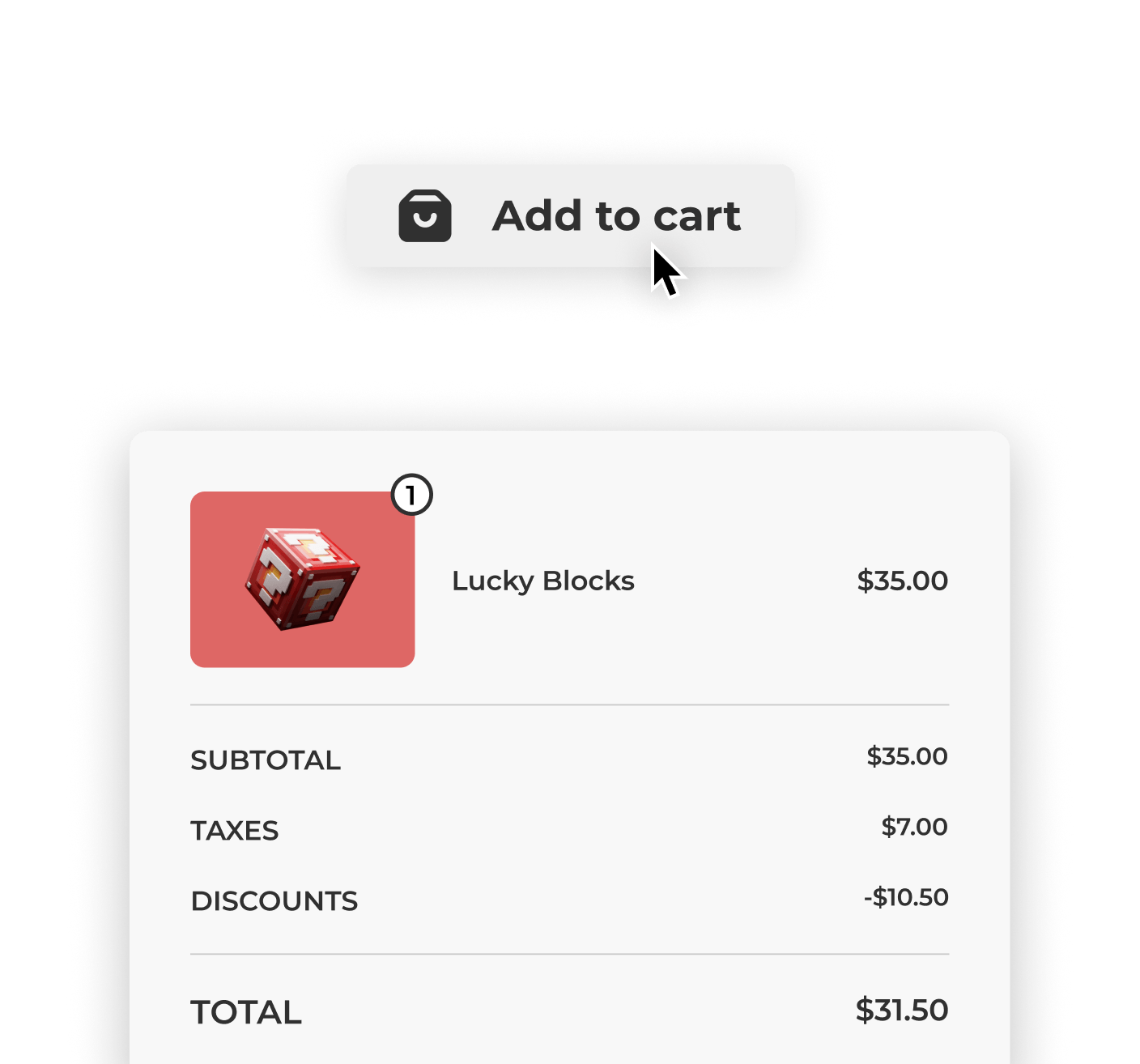 Paladium Store Cart Summary Component